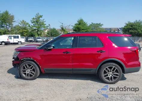 2016 Ford Explorer Sport z USA, uszkodzony, nr VIN 1FM5K8GT6GGC53206